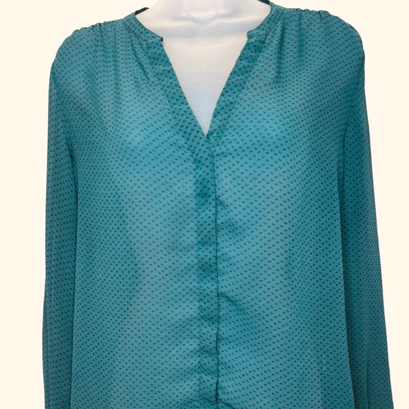Old Navy blouse Teal Small - Picture 1 of 6